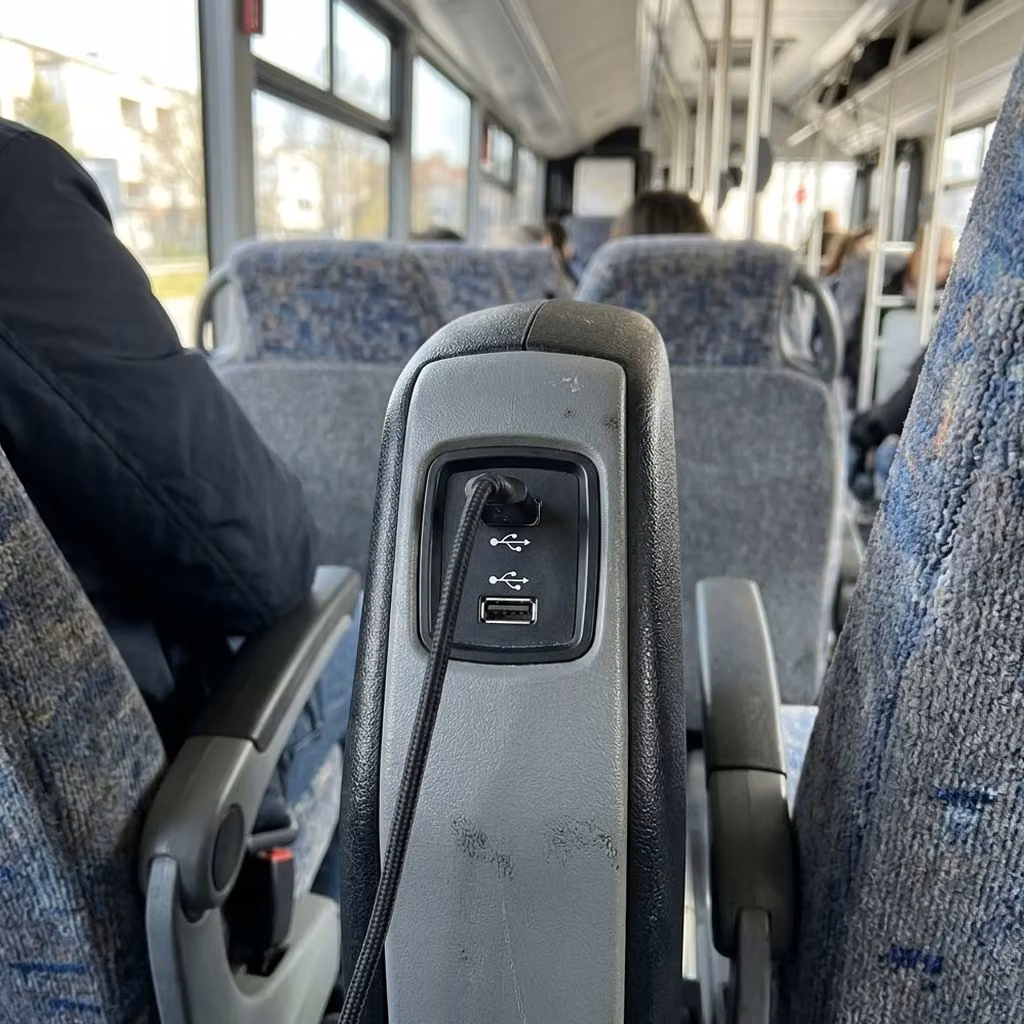 west hollywood 30 passenger minibus usb charging