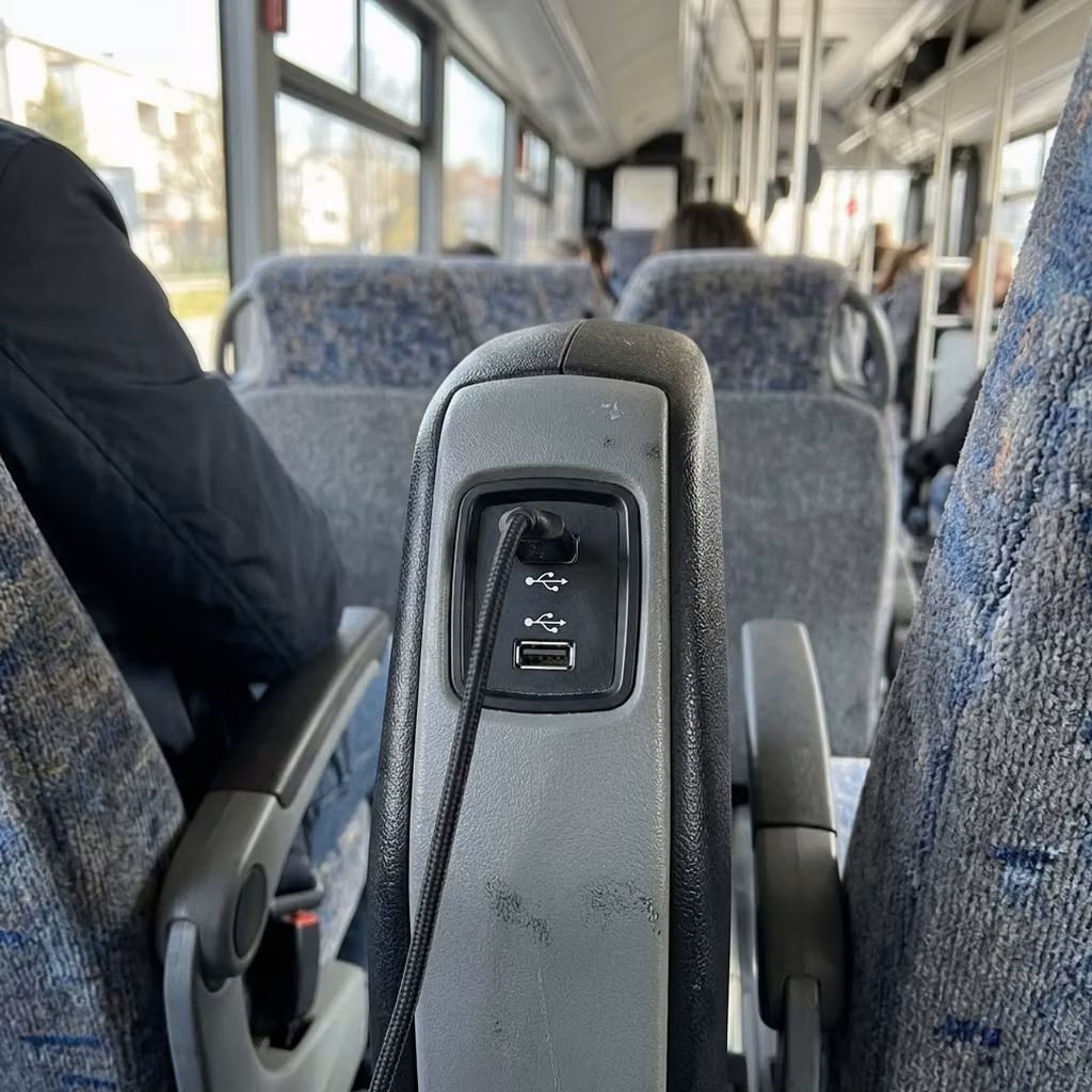 west hollywood 35 passenger minibus usb charging