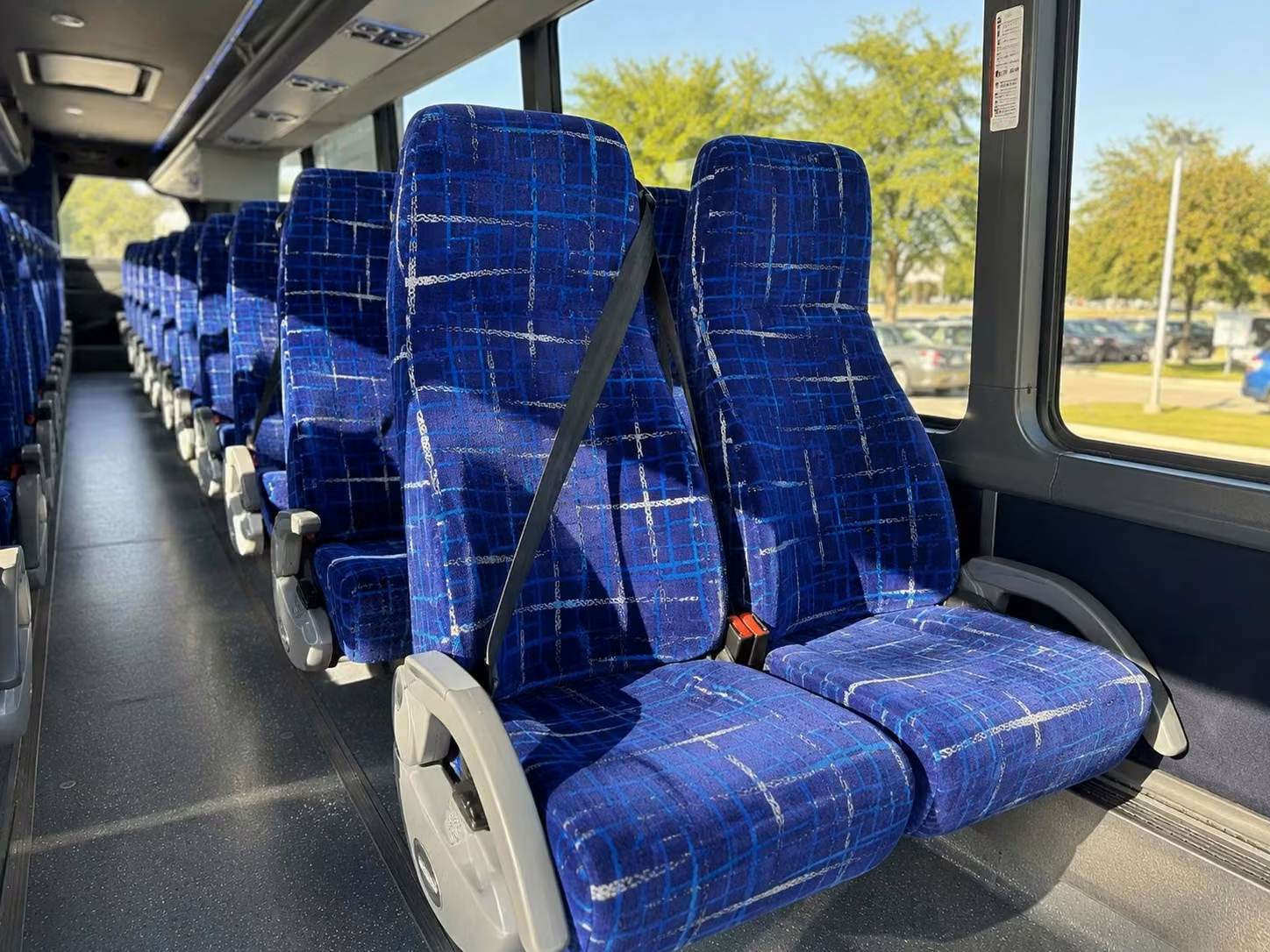west hollywood charter bus interior 2