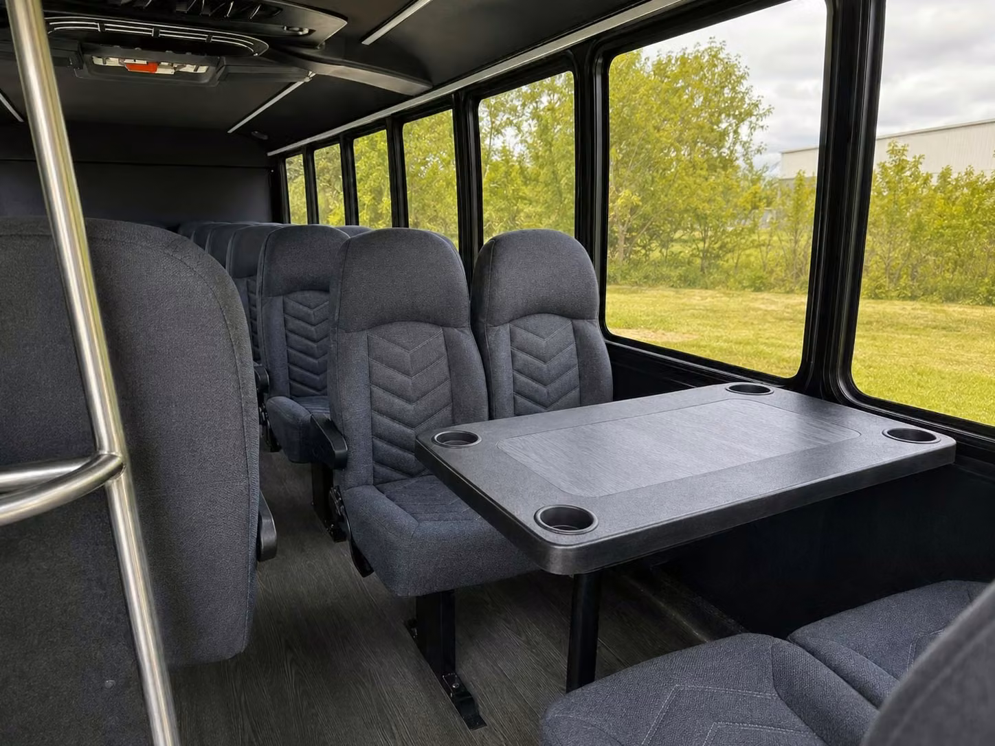 west hollywood minibus interior 3