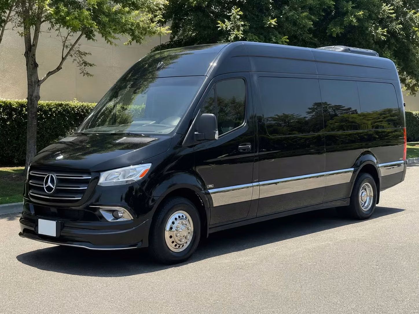 west hollywood sprinter van rental with driver