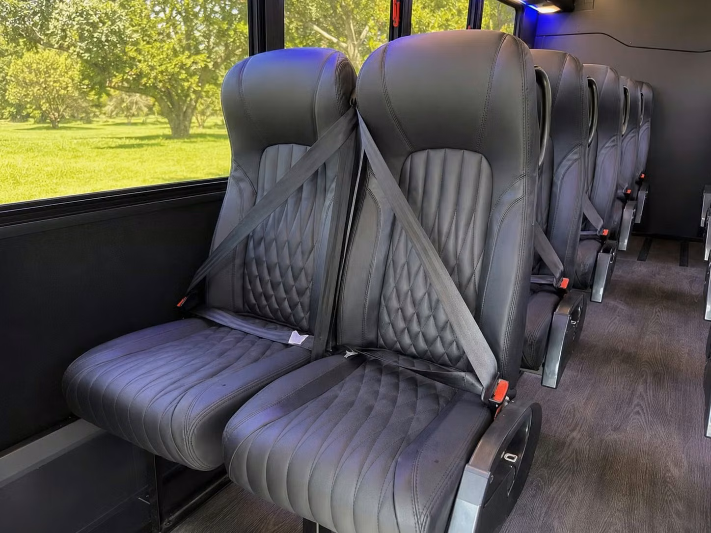 20 passenger minibus inside