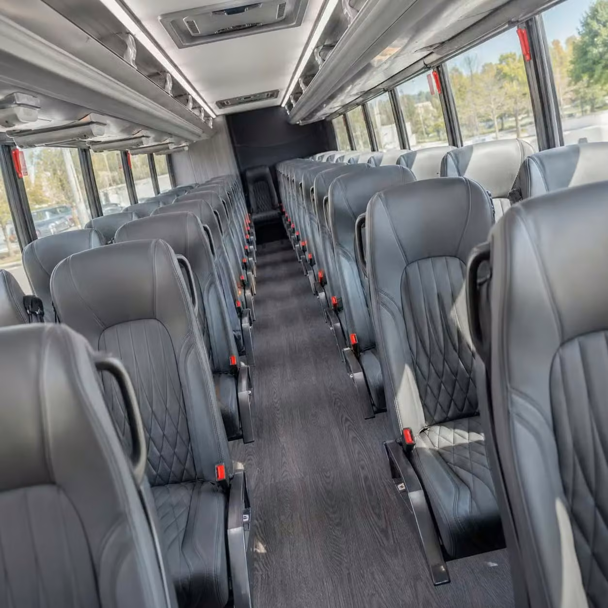 30 passenger minibus inside